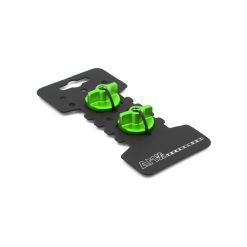 AMX back plate nut M8 (green)