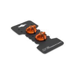 AMX back plate nut M8 (orange)