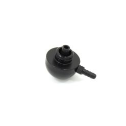 Analox O2EII Pro push-in domed adaptor with barbed spigot