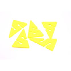 Cave arrows in yellow - pack of five