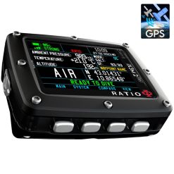 Ratio iX3M 2 GPS Deep (air, nitrox, normoxic trimix, gauge) - 3 gases