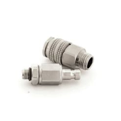 QD-CV-S - Two Piece Quick Disconnect to Regulator Hose Adaptor with Check Valve