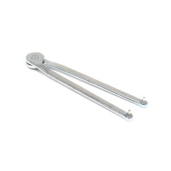 Adjustable pin spanner for regulators and valves