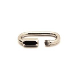 Stainless steel quick link (5mm x 40mm x 13.5mm) ID