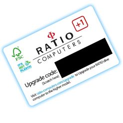 Upgrade pin for Ratio computers (PLEASE ALLOW 2 WORKING DAYS FOR CODE)