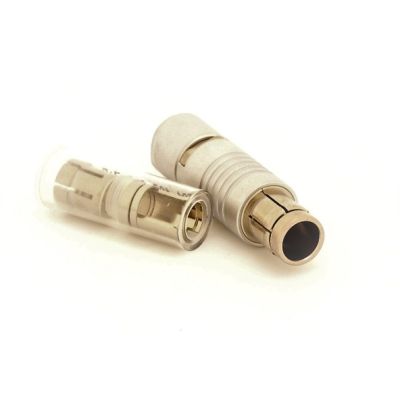 7-pin Fischer plug with cable collet set to fit 5.2mm to 5.7mm cable