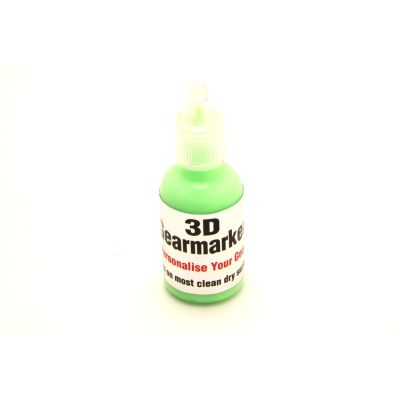 Gearmarker 3D paint in glow-in-the-dark green (29.5 ml)