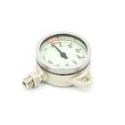 White Faced 52mm Brass Tech Snap Pressure Gauge