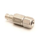 QD-CV-ZF 3/8" Female x QD Male Nipple Fitting with Check Valve